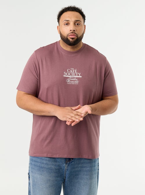 T-shirt en jersey imprimé à manches courtes - Kiabi T-shirt en jersey imprimé à manches courtes - Kiabi