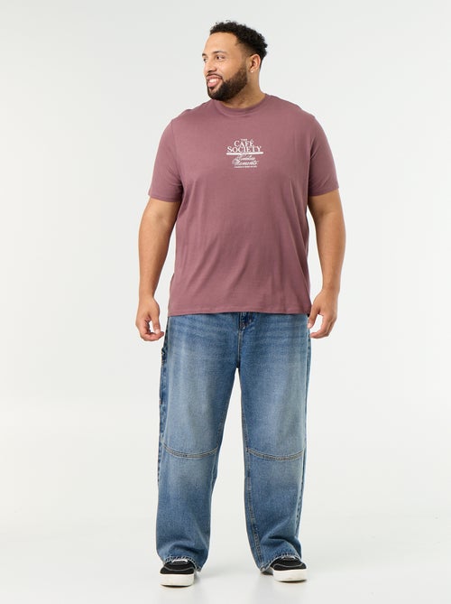 T-shirt en jersey imprimé à manches courtes - Kiabi T-shirt en jersey imprimé à manches courtes - Kiabi