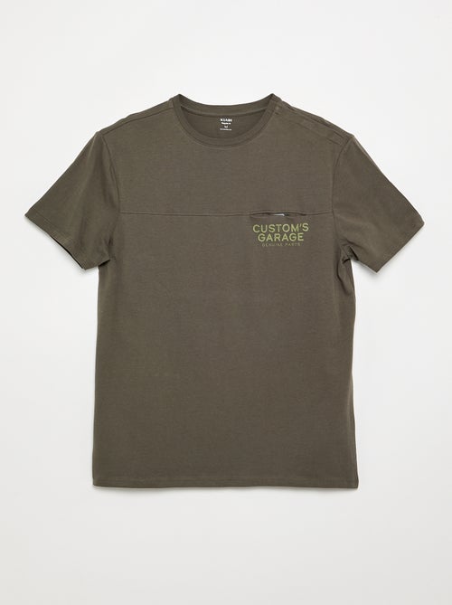 T-shirt en jersey imprimé homme à col rond - Kiabi T-shirt en jersey imprimé homme à col rond - Kiabi