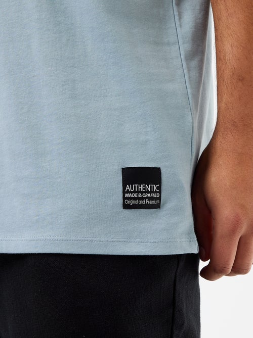 T-shirt en maille jersey à manches courtes - Kiabi