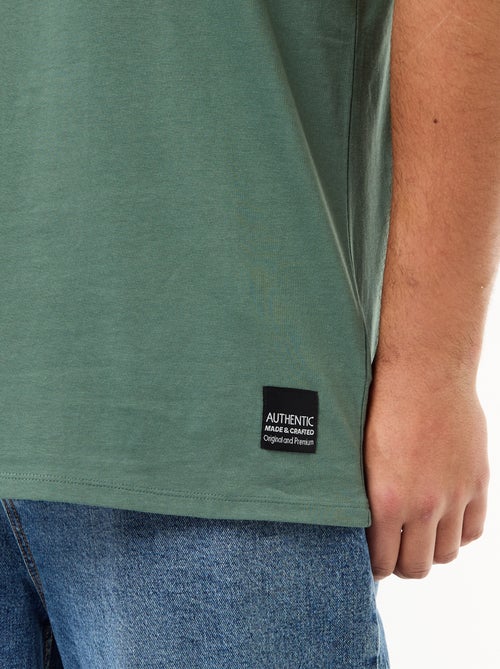 T-shirt en maille jersey à manches courtes - Kiabi