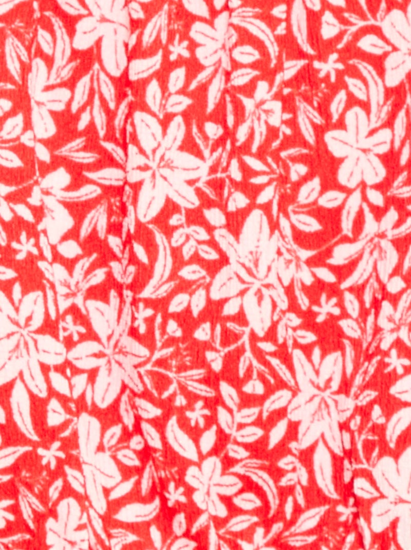 T-shirt en maille stretch Rouge - Kiabi