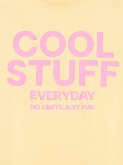 T-shirt esprit américain - Kiabi