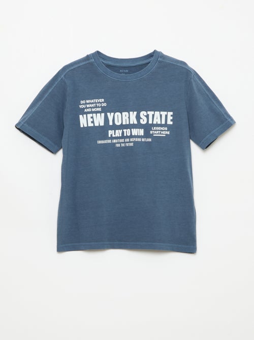 T-shirt esprit basketball - Kiabi