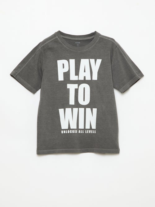 T-shirt esprit basketball - Kiabi