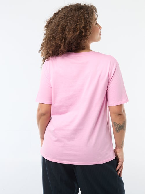 T-shirt 'fête des mères' imprimé manches courtes - Kiabi