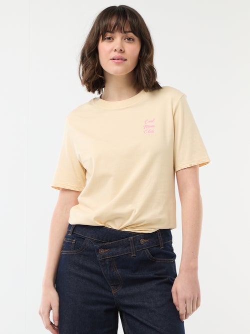 T-shirt 'fête des mères' manches courtes - Kiabi