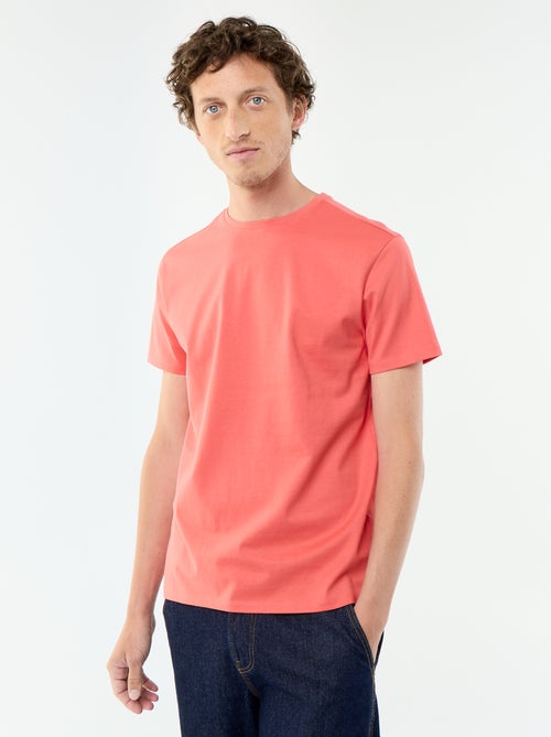 T-shirt girocollo in cotone - Tough Cotton™ - Kiabi