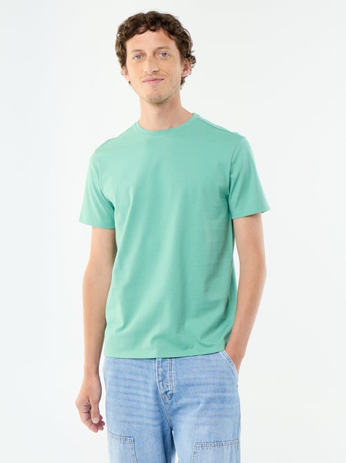 T-shirt girocollo in cotone - Tough Cotton™ - Kiabi