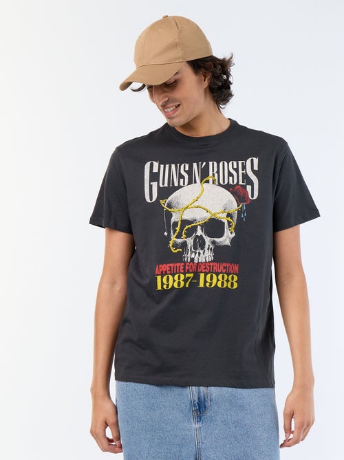 T-shirt 'Guns N'Roses' a maniche corte - Kiabi