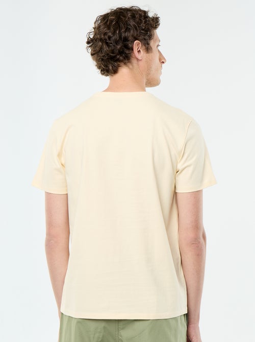 T-shirt homme en coton à manches courtes coupe regular - Kiabi T-shirt homme en coton à manches courtes coupe regular - Kiabi