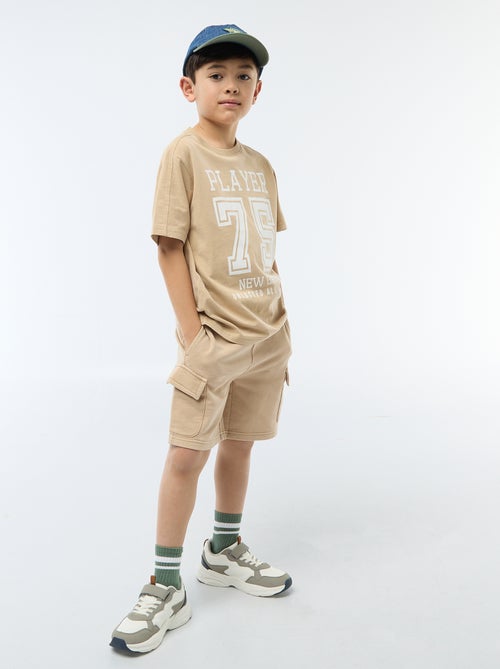T-Shirt im Basketball-Look - Kiabi