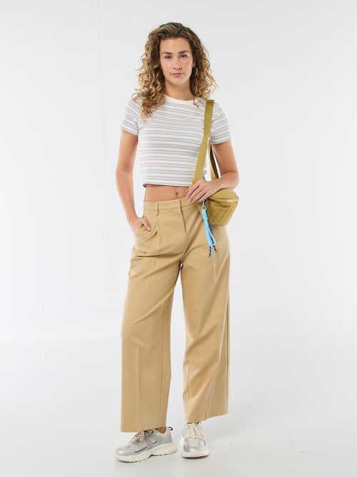 T-shirt imprimé à manches courtes à motif - Kiabi