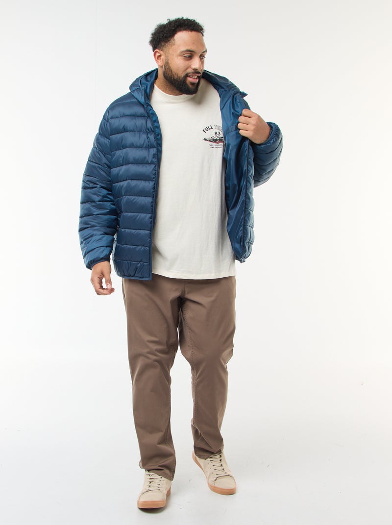 T-shirt imprimé à manches courtes Blanc - Kiabi