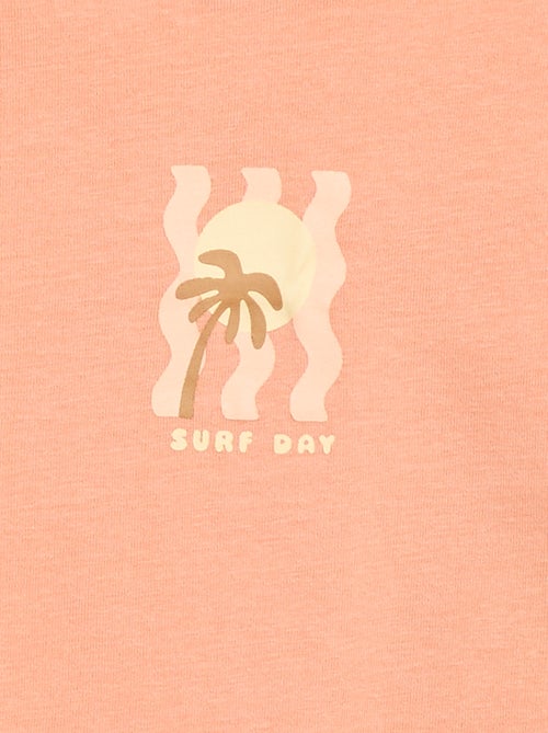 T-shirt imprimé à manches courtes - Kiabi