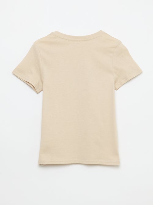 T-shirt imprimé à message - Kiabi