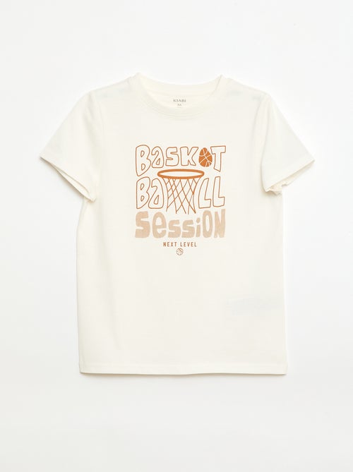 T-shirt imprimé à message - Kiabi T-shirt imprimé à message - Kiabi