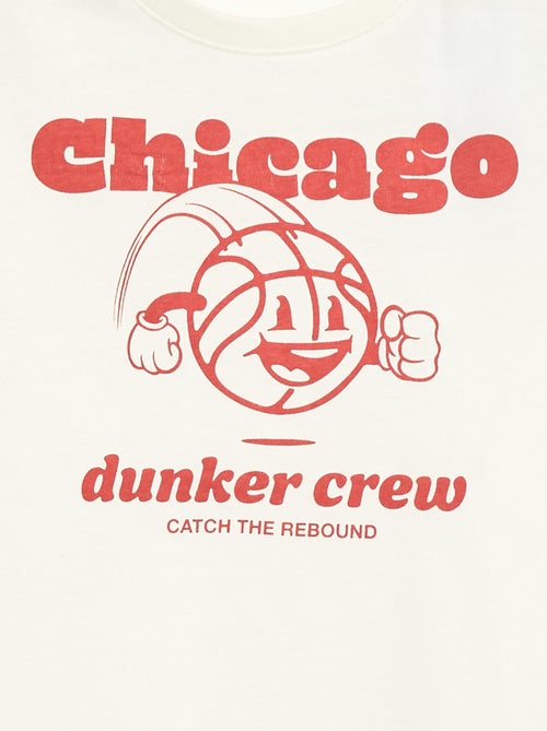 T-shirt imprimé à message - Kiabi