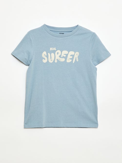 T-shirt imprimé à message - Kiabi