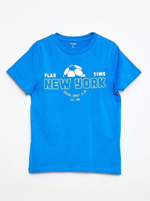 T-shirt imprimé à message - Kiabi