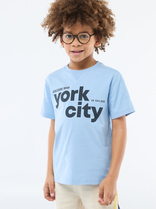 T-shirt imprimé à message - Kiabi