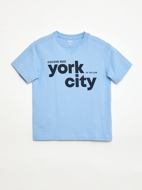 T-shirt imprimé à message - Kiabi