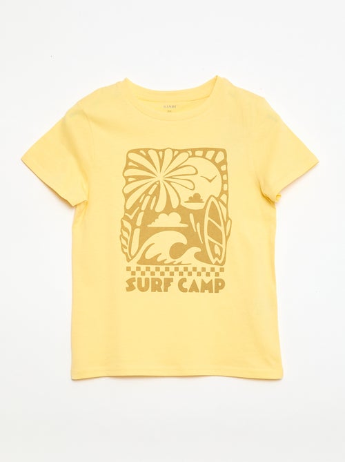 T-shirt imprimé à message - Kiabi