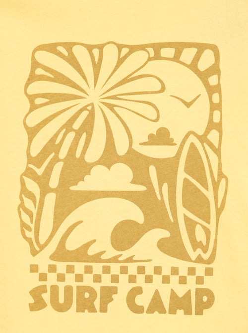 T-shirt imprimé à message - Kiabi