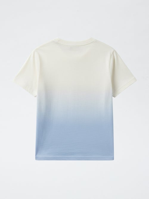 T-shirt imprimé 'Bluey' style dégradé en coton - Kiabi