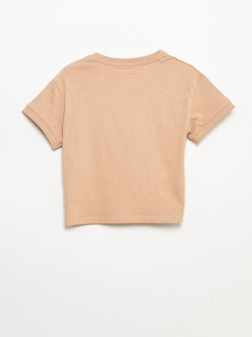T-shirt imprimé fantaisie à manches courtes - Kiabi T-shirt imprimé fantaisie à manches courtes - Kiabi