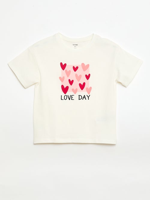 T-shirt imprimé fantaisie - Kiabi