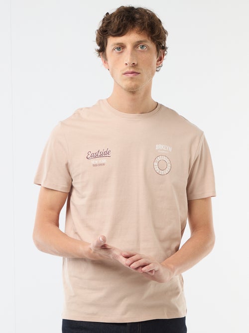 T-shirt imprimé fantaisie - Kiabi