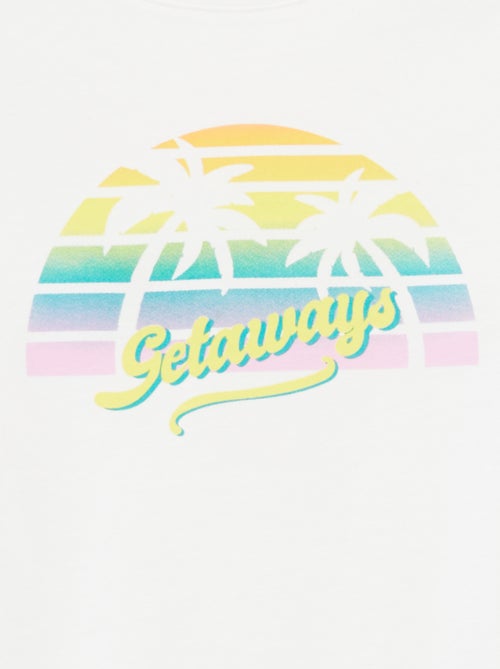 T-shirt imprimé fantaisie - Kiabi