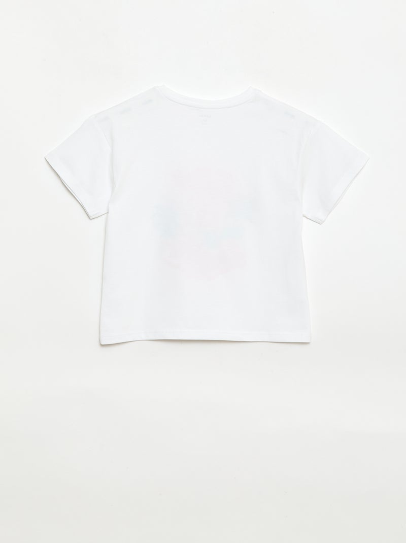 T-shirt imprimé fantaisie Blanc - Kiabi
