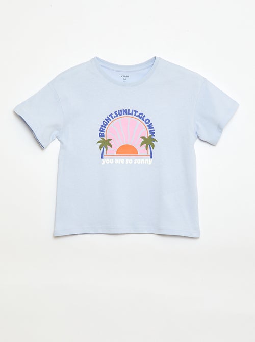 T-shirt imprimé fantaisie - Kiabi