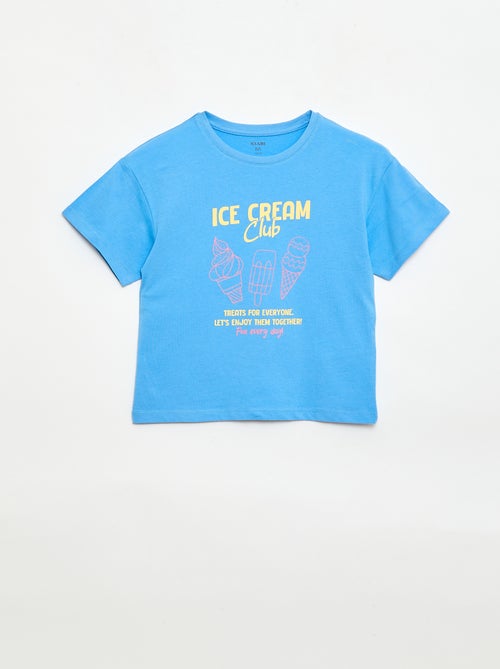 T-shirt imprimé fantaisie - Kiabi