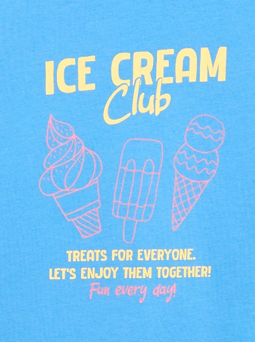 T-shirt imprimé fantaisie - Kiabi