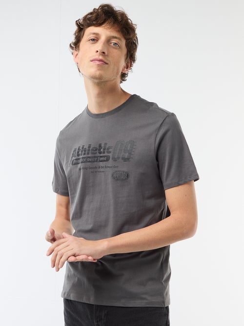 T-shirt imprimé fantaisie - Kiabi