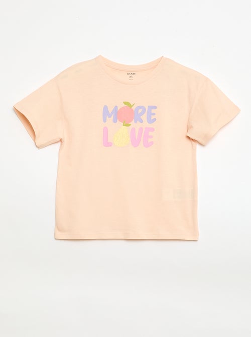 T-shirt imprimé fantaisie - Kiabi