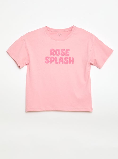 T-shirt imprimé fantaisie - Kiabi
