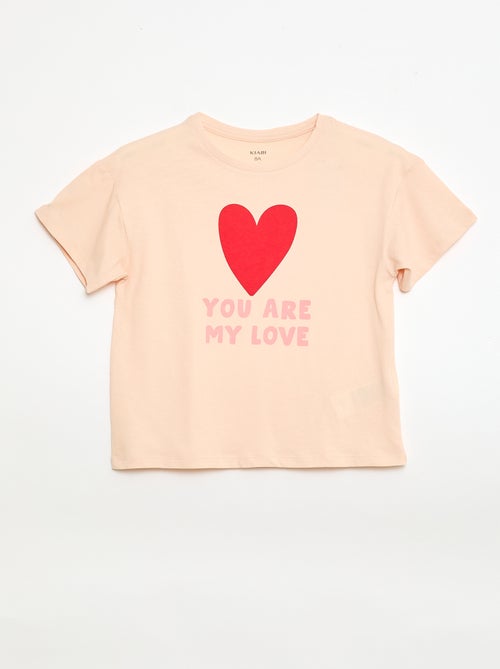 T-shirt imprimé fantaisie - Kiabi