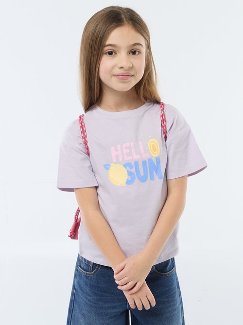 T-shirt imprimé fantaisie - Kiabi