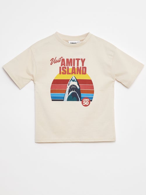 T-shirt imprimé 'Jaws' - Kiabi