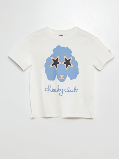 T-shirt imprimé manches courtes  - Grafik Edition - Kiabi
