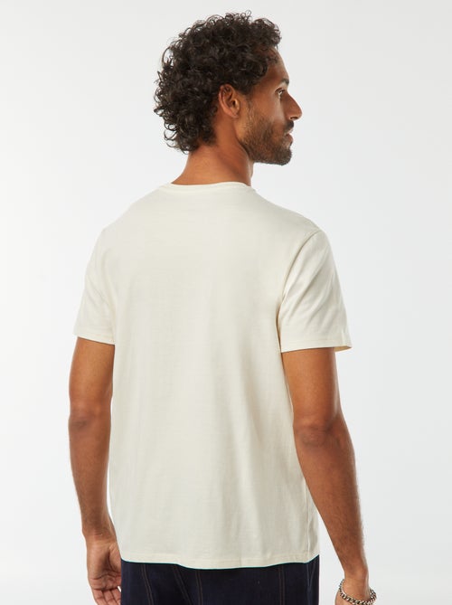 T-shirt imprimé manches courtes - Kiabi