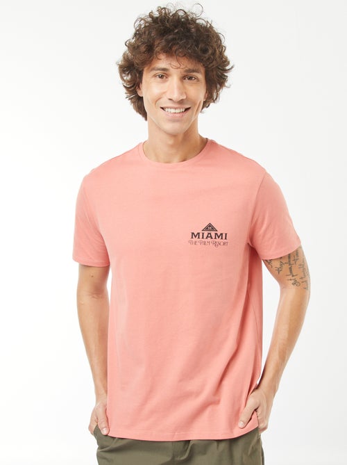 T-shirt imprimé manches courtes - Kiabi T-shirt imprimé manches courtes - Kiabi