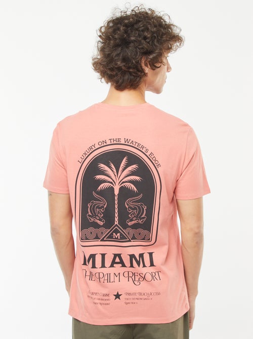T-shirt imprimé manches courtes - Kiabi T-shirt imprimé manches courtes - Kiabi