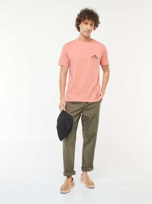 T-shirt imprimé manches courtes - Kiabi T-shirt imprimé manches courtes - Kiabi