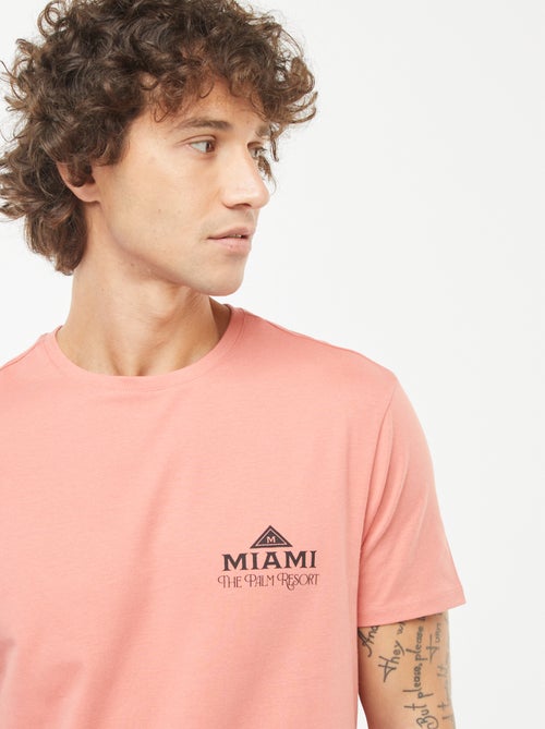T-shirt imprimé manches courtes - Kiabi T-shirt imprimé manches courtes - Kiabi