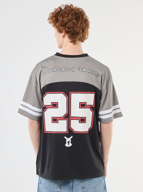 T-shirt imprimé 'Pokémon' col V - Kiabi